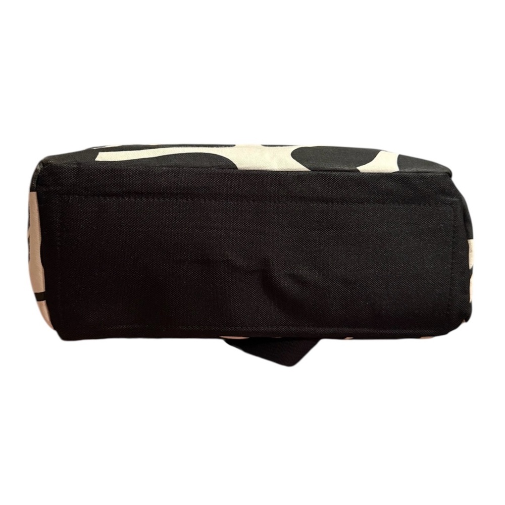 Mailelani’s Kauai Black & White Floral Zip Top Canvas Tote - Picture 6 of 8